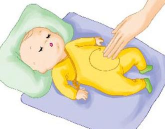 为了减少宝宝吐奶，如何给宝宝按摩？